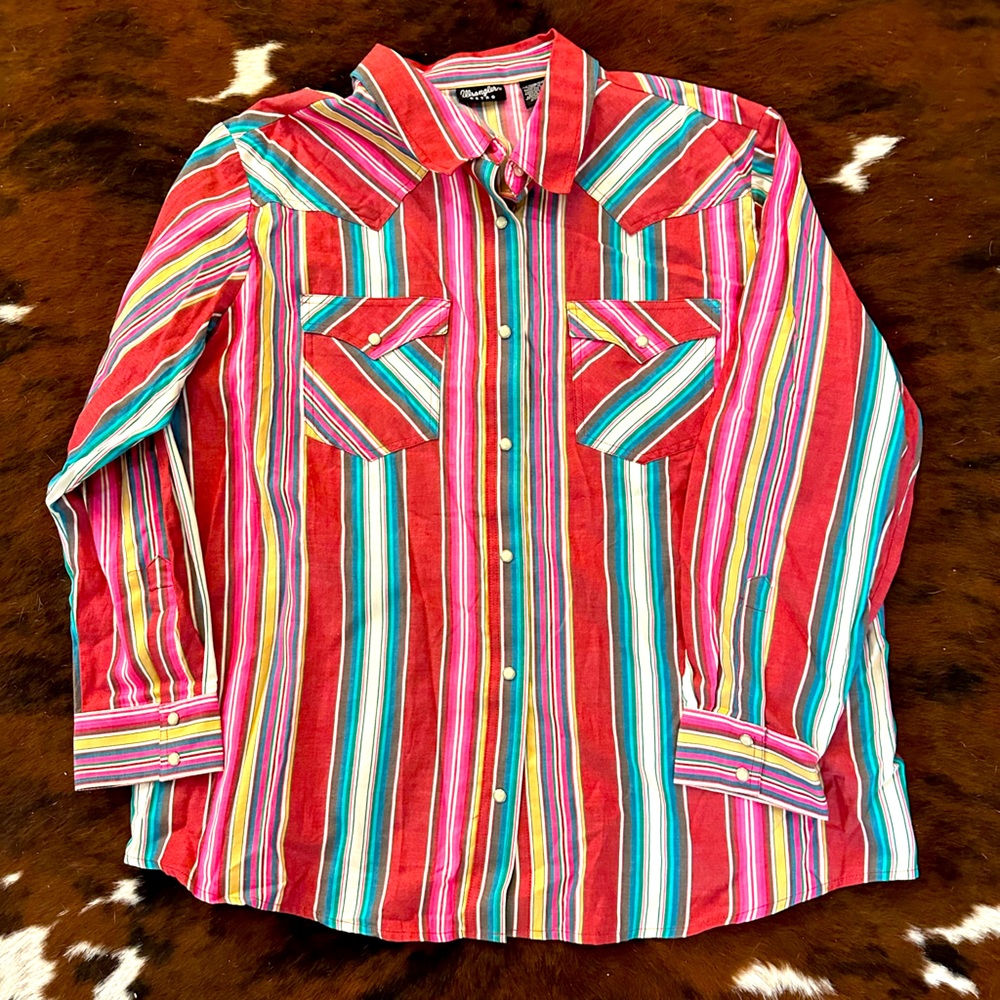 Retro Wrangler Pearl Snap